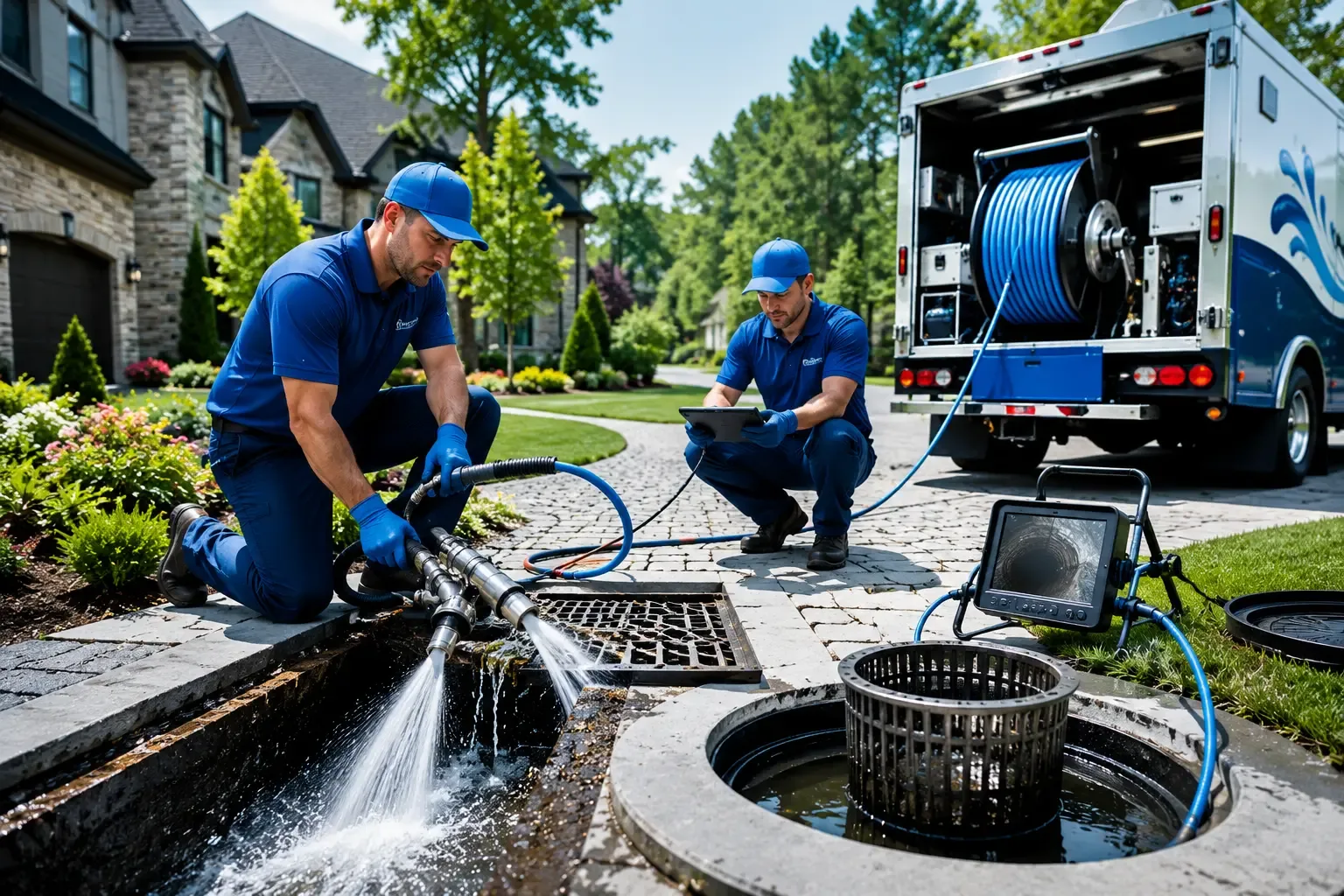 Local outdoor drain cleaning professionals in Grand Blanc, MI